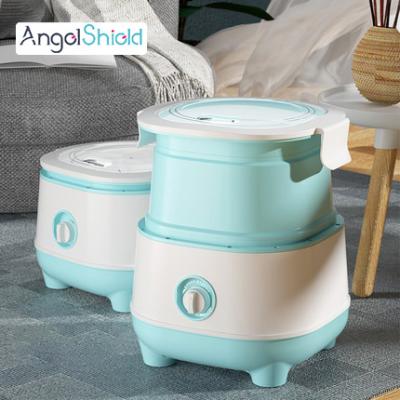 China Hotel Angel Shield Folding 5kg High Quality Portable Full Automatic Small Mini Washing Machine For Socks for sale