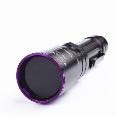 China Tank007 High Power USB NDT Industrial Flashlight 365 Nanometer Blacklight Rechargeable Instant Light Torch 365nm LED UV Flashlights for sale