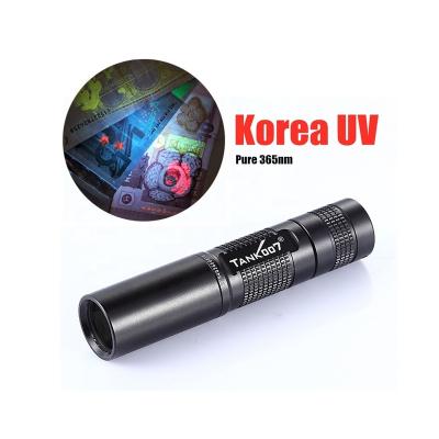 China Industrial Tank007 TK566 Black OEM 365nm Torches Portable Blacklight Torch 365 Flashlights Torch Light Led UV Flashlight for sale