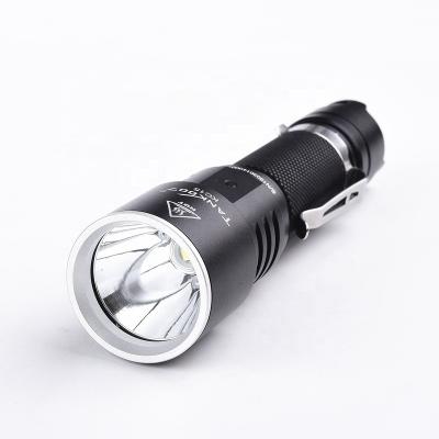 China Outdoor Activity Police Flash Light Self Defense Rechargeable Battery High Power LED Torch Tank007 1000 Lumens Tactical Flashlight for sale