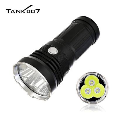 China Tank007 USB Rechargeable Camping Torch Light 18650 Long Range Flash Light Hunting Military Powerful Police LED Flashlight for sale