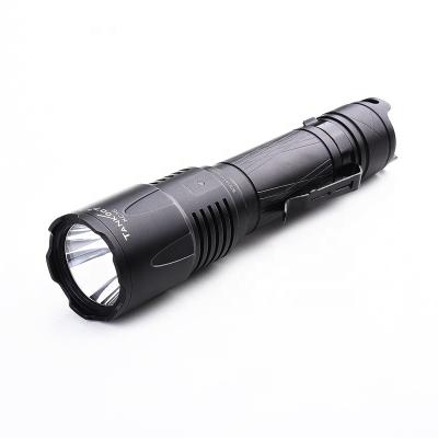 China Outdoor Activity Tank007 High Power USB Rechargeable Torch Light 18650 Long Range Hunting Police Military LED Tactical Flashlight for sale