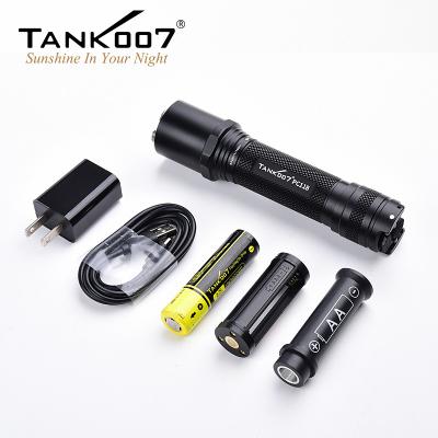 China Current Set For Military And Tactical Usb Constant Output Rechargeable Flashlight for sale