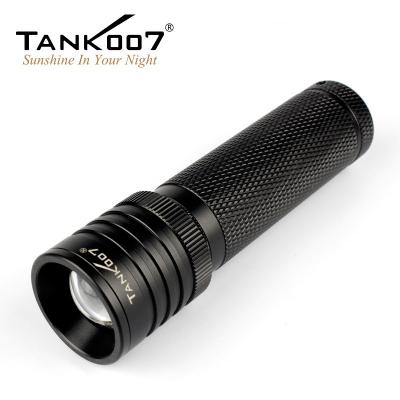 China Industrial Hunting Led Torch Flashlight Torches With Rotary Zoom TANK007 TK737 for sale