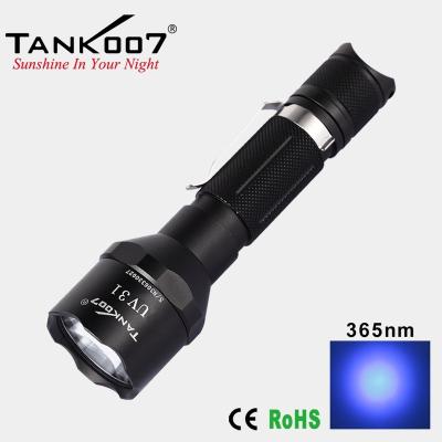 China Evaluation ; test ; Curing Most Powerful UV Flashlight Torches 5W 365nm Mini UV Light Supplier for sale