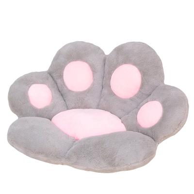 China 2021 Cat Paw Toy Pillow Lovely Soft Plush Paw Mat Stuffed Cotton Cradle Cushion Plush Toy for sale