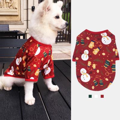 China Christmas Design Winter Dog Vest Cozy Coat Warm Winter Jacket Outerwear for sale