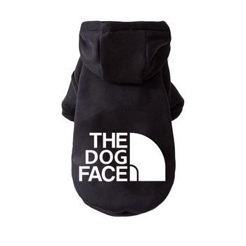 China Winter Sustainable Dog Clothes Pet Coat Jacket Cotton Dog Face Jacket Dog Hoodie for sale