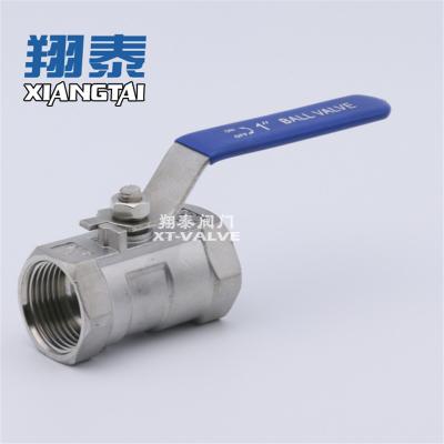 China Factory Wholesale 1pc General Universal Stainless Steel Ball Valve With Lockable Handle for sale