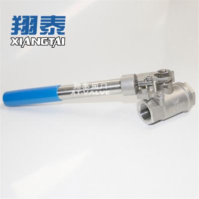 China General Stainless Steel Ball Faucet Mount Spring Return Handle Direct Caliper Valve for sale