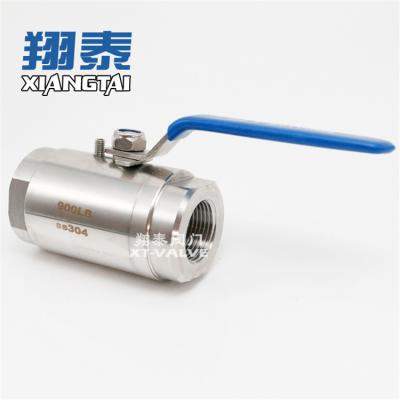 China Fashionable 2pc Ball Valve Wholesale Stainless Steel Ball Valve Forged Steel High Pressure for sale