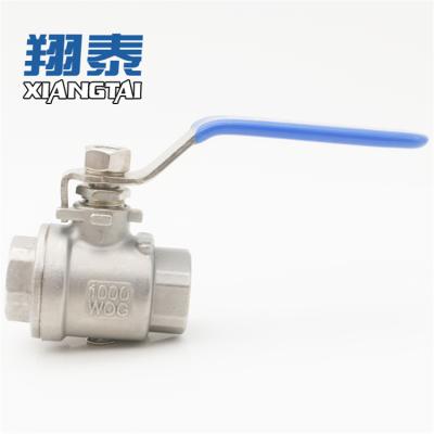 China Factory New Product Light Stainless Steel Ball Valve 2pc Ball Valve Light Type for sale