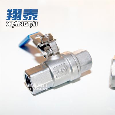 China The Latest Hot Selling Stainless Steel Ball Valve 2pc Thread End Portable Ball Valve for sale