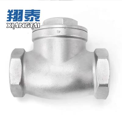 China Customized Good Quality Stainless Steel FLANGE SWING CHECK VALVE SWING CHECK VALVE for sale