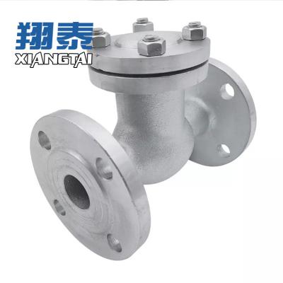 China General Manufacturer's Latest Stainless Steel Flange Swing Check Valve for sale