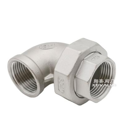 China Stainless Steel Factory New Product Union Elbow Stainless Steel Union With Female Elbow for sale