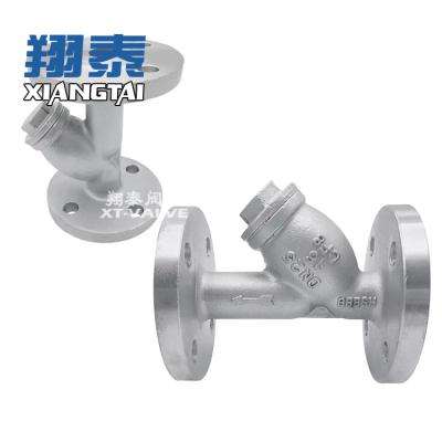 China Factory New Stocked FLANGE Y-Strainer Stainless Steel FLANGE Y-Strainer PN16 SS304 for sale