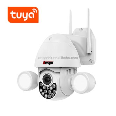 China Anspo Human Motion Camera 3MP Floodlight Camera Outdoor Wifi Speed ​​Dome PTZ Surveillance Security CCTV Camera Auto Tracking 5g Smart Wifi for sale