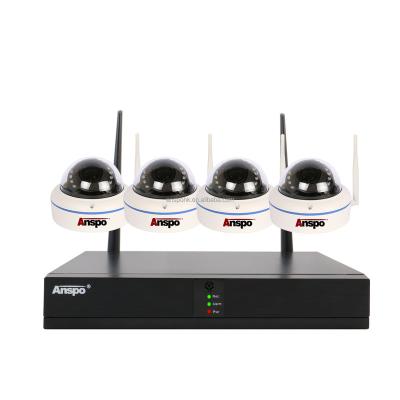 China 4CH NIGHT VISION Kit Indoor 2MP 1080P Wifi Wireless Kit With NVR Network IP CCTV CCTV System for sale