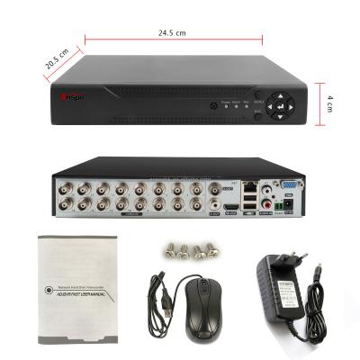 China 1080P DVR Recording 16CH 2MP 5 in 1 1080P AHD XVR DVR TVI CVI AHD IP CVBS DVR HD CCTV Video Recorder 16 Channel for sale