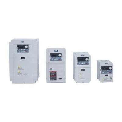 China 230V Single Phase Input 0.75kw -500Kw Professional VFD Variable Frequency Inverter For Motor Speed ​​Control 151*100*133-655*377*297MM for sale