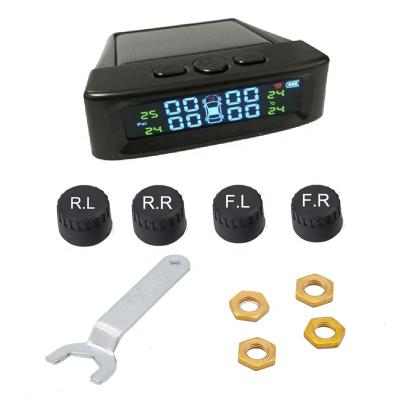 China Metal and Plastic 16 Years Original Mini Car Tire Pressure Monitor System Solar Power Factory External Sensors for sale