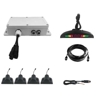 China Waterproof Easy Installation 24V Truck Parking Sensor System With Digital Sensor Vehicle Parking Sensor 10 Meters Long Range for sale