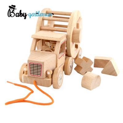 China Plywood+ New Fashion Educational Toy Pull Solid Wooden Wooden Toys For Children Z05111C for sale