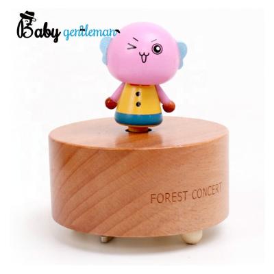 China Wholesale Wooden Cartoon Toy Custom Music Box For Children Z07067B for sale