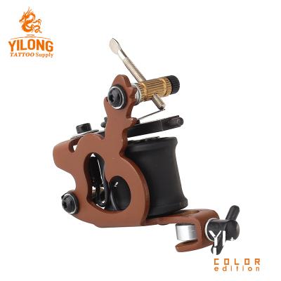 China Yilong Iron Permanent Tattoo Machine Used For Tattoo Coil Lined And Shader Machine for sale