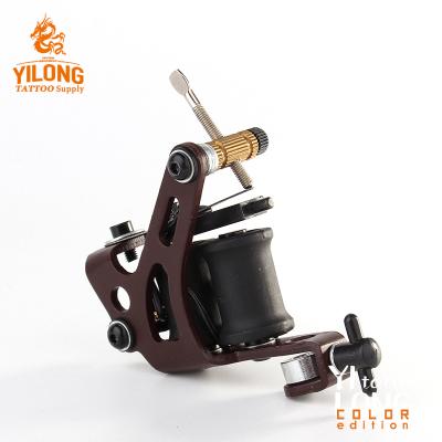 China Yilong Factory Price Permanent Hot Sale Iron Tattoo Machine Used For Tattoo Coil Lined And Shader Machine for sale