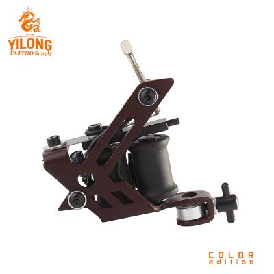 China Yilong Iron Permanent Tattoo Machine Used For Tattoo Coil Lined And Shader Machine for sale