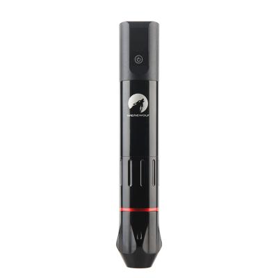 China Permanent Werewolf Tattoo Pen Machine Rotary Key To Start LCD Display Have Two Pcs Batteries for sale