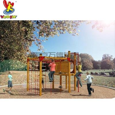 China Children Toy Kids Play Park Wooden Treehouse Playground Park for sale