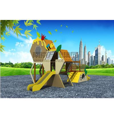 China Park Children's Playhouse Toy Outdoor Playground Slides 10-35 Kids 1 Set 3D Installation Instructions Customized 3-12 Ages WD-DZ003 for sale