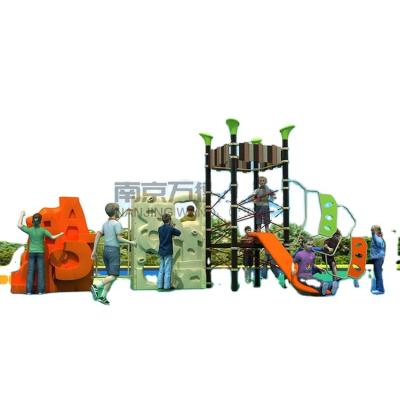 China Park Kids Amusement Park Kids Rock Climbing Walls Playset Outdoor Playground Equipment For School for sale