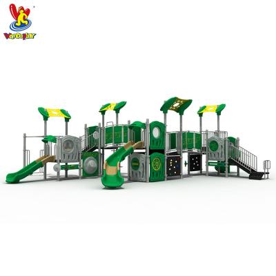 China Modren Theme 1220*960*380cm Kids Theater Home Equipment Outdoor Playground Slide for sale