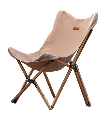 China Folding; Ultralight Easy To Fold And Foldable Carry Beach Butterfly Chair Thick Canvas Fishing Chair Beach Chair for sale