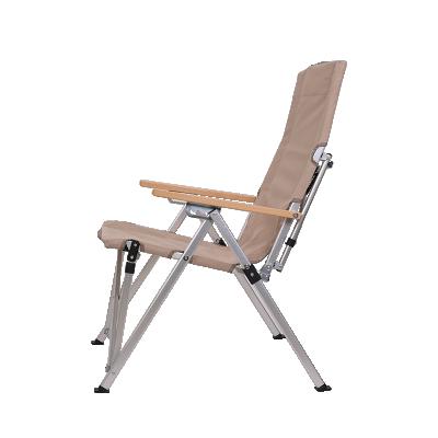 China Folding; BBQ Recliner Folding Recliner Picnic Beach Relax Chair Garden Folding Chair Ultralight Portable Outdoor Four-speed Adjustable Long Chair for sale