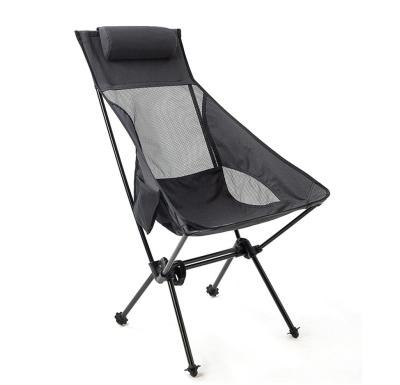 China Folding; Ultralight Foldable Light Weight Moon Camp Chair Folding Portable Camping Chair for sale