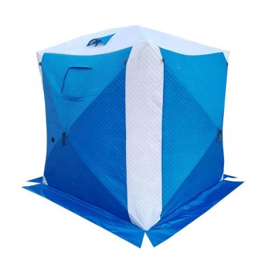 China Single Layer Icicle Tent Fishing Shelter Winter Shades Hunting 2 Person Tent for sale