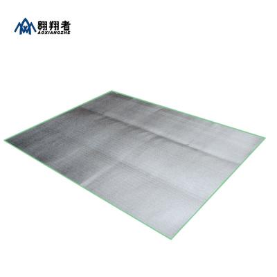 China Outdoor Activity 3-4 Person 0.2 Cm Thickness Aluminum Film Mat Picnic Moisture Proof Blankets For Camping Tent Picnic Hiking Travel for sale