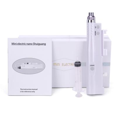 China Stable quality breast enhancers mini 2 mesotherapy water in 1nano meso injector and dermapen microneedle pen mesogun for face skin rejuvenation for sale