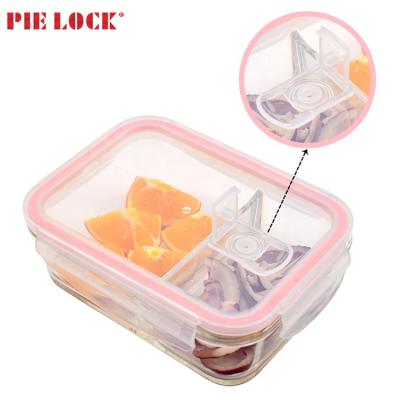 China BPA Free Airtight Glass Freshness Preservation Food Storage Containers With Vent Lid for sale