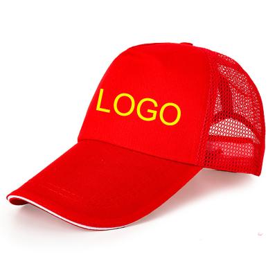 China COMMON Custom Adjustable Baseball Cap Peaked Hat Travel Team Mesh Cap Advertising Print Hat For Print Logo For Women Men for sale