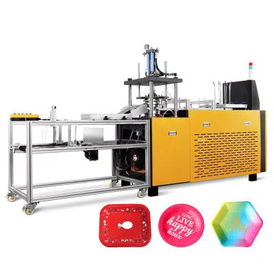 China Factory Paper Plate Printing Cutting Making Machine Price Full Automatic And Paper Plate Machine Price for sale