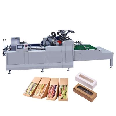 China Factory Automatic Tissue Box Window Wrap Splicing Machine For Package for sale