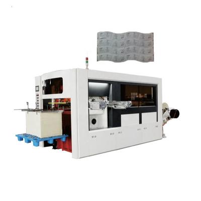 China Garment Shops High Speed ​​Automatic Label Paper Roll Cutting Machine Roll To Roll for sale