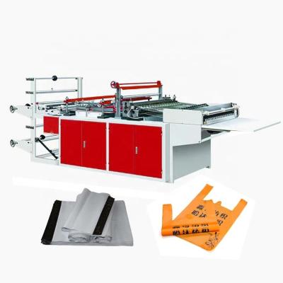 China Garment Shops 2021 New Model 1200mm Automatic Plastic Poly Mailer Express Mail Plastic Bag Making Machine for sale