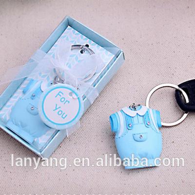 China Metal Baby / Boy Dress Baby Shower Favor Key Chains Key Chains for sale